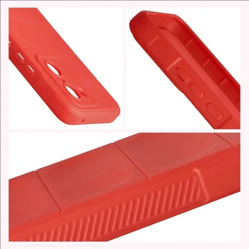 Pancerne etui Bizon Case Tur do OnePlus Nord CE5 5G czerwone
