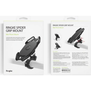 Hurtownia GSM - Uchwyt na rower Ringke Spider Grip Mount Black - RGK1208 - {ean13} - Hurt