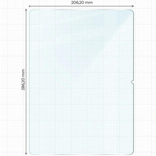 Szkło hartowane do tabletu Bizon Glass Tab Clear do OnePlus Pad 3 / 2 Pro / OPPO Pad 4 / 4 Pro [2 PACK]