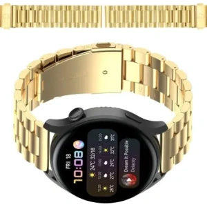 Bizon Armbanduhr Aura QuickRelease 20mm Gold