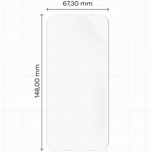 Folia hydrożelowa na ekran Bizon Glass Hydrogel Front Duo do Vivo X200 FE [2 PACK]