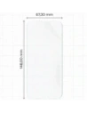 Folia hydrożelowa na ekran Bizon Glass Hydrogel Front Duo do Vivo X200 FE [2 PACK]