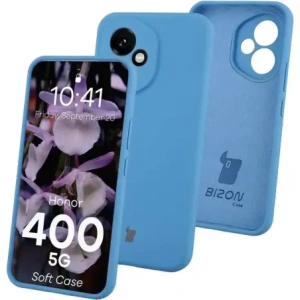 Silikonowe etui Bizon Soft Case do Honor 400 niebieskie
