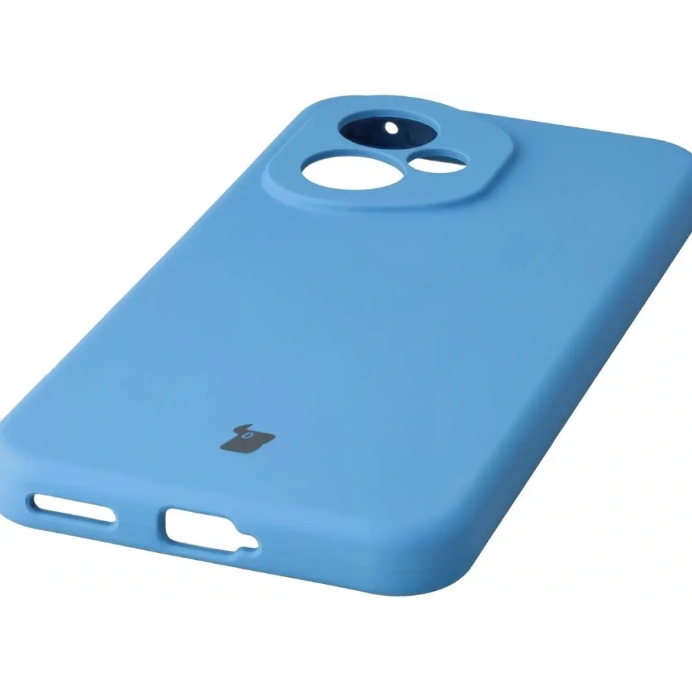 Silikonowe etui Bizon Soft Case do Honor 400 niebieskie
