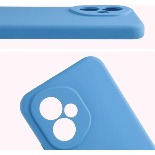Silikonowe etui Bizon Soft Case do Honor 400 niebieskie