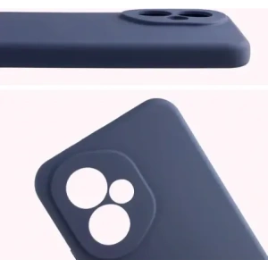Silikonowe etui Bizon Soft Case do Honor 400 ciemnoniebieskie