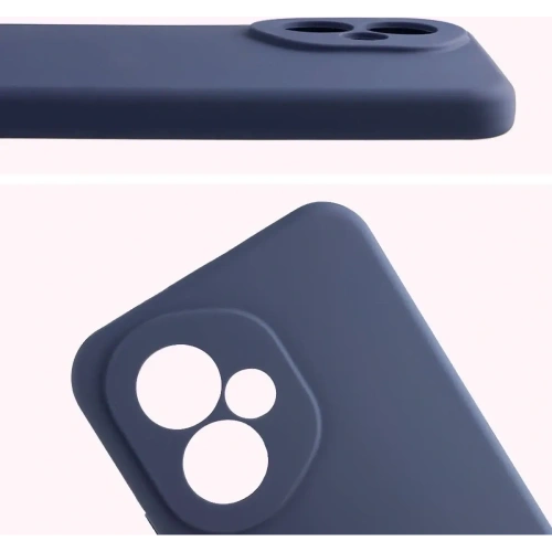 Silikonowe etui Bizon Soft Case do Honor 400 ciemnoniebieskie