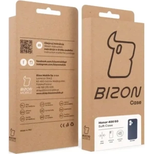 Silikonowe etui Bizon Soft Case do Honor 400 ciemnoniebieskie