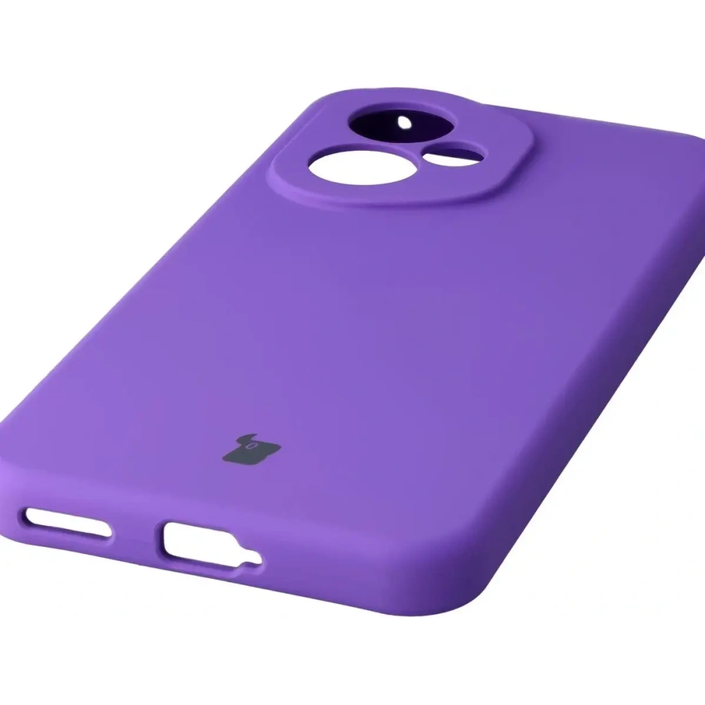 Silikonowe etui Bizon Soft Case do Honor 400 fioletowe