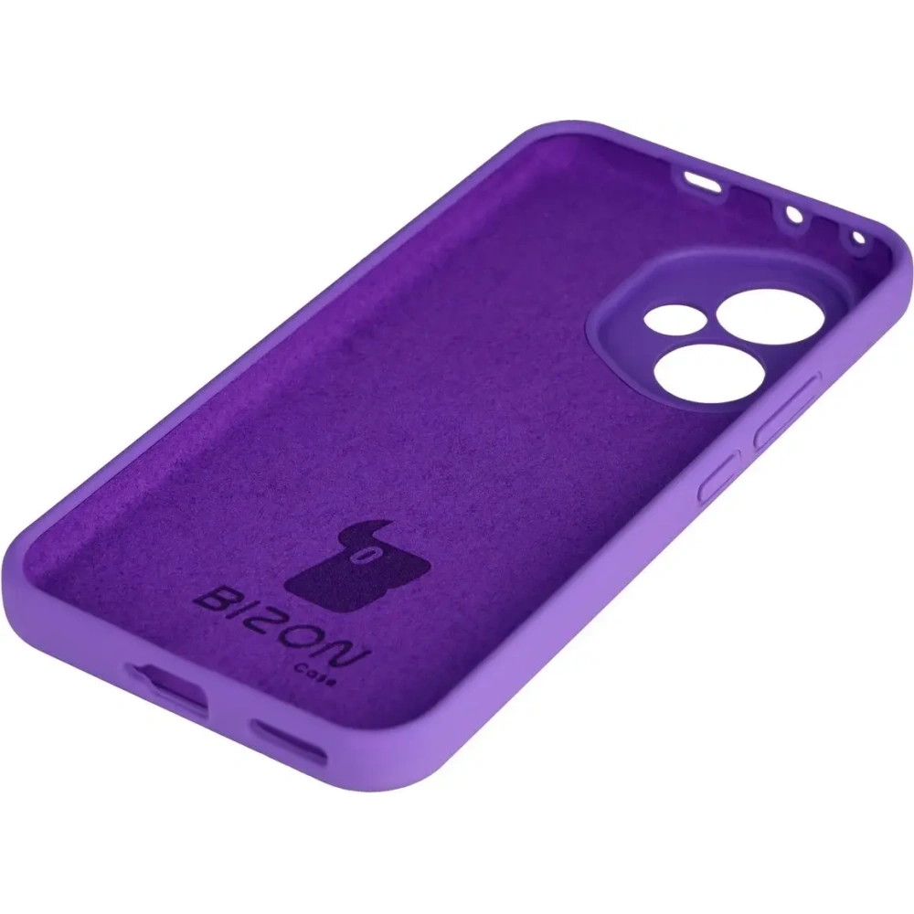 Silikonowe etui Bizon Soft Case do Honor 400 fioletowe
