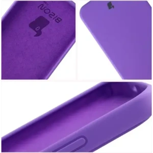 Silikonowe etui Bizon Soft Case do Honor 400 fioletowe