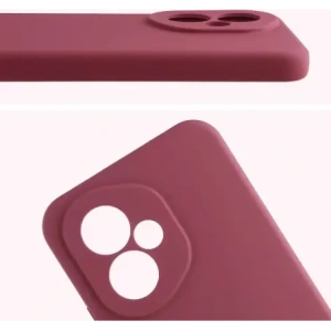 Silikonowe etui Bizon Soft Case do Honor 400 ciemnofioletowe