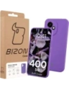 Silikonowe etui Bizon Soft Case do Honor 400 fioletowe