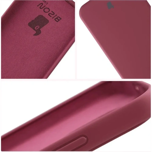 Silikonowe etui Bizon Soft Case do Honor 400 ciemnofioletowe