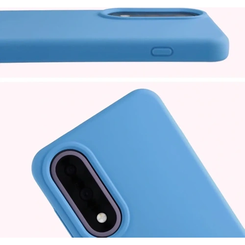 Silikonowe etui Bizon Soft Case do OnePlus Nord 5 niebieskie