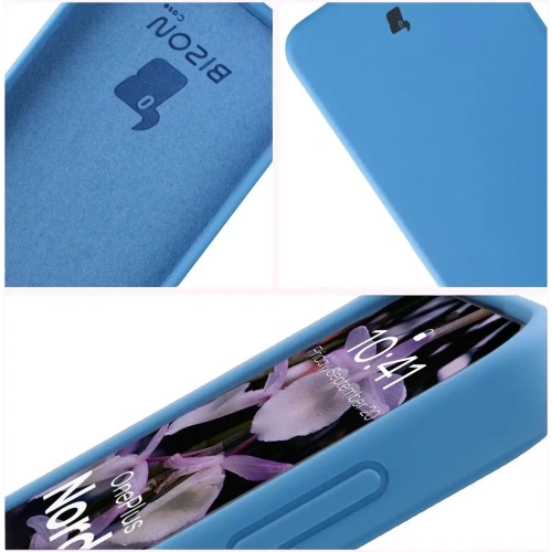 Silikonowe etui Bizon Soft Case do OnePlus Nord 5 niebieskie