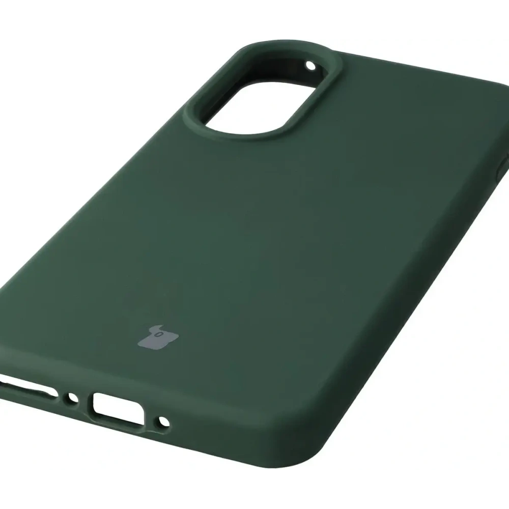 Silikonowe etui Bizon Soft Case do OnePlus Nord 5 ciemnozielone