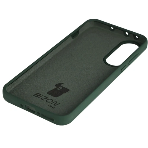 Silikonowe etui Bizon Soft Case do OnePlus Nord 5 ciemnozielone