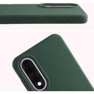 Silikonowe etui Bizon Soft Case do OnePlus Nord 5 ciemnozielone