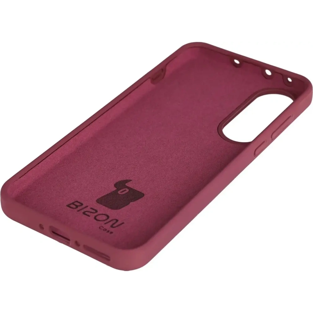 Silikonowe etui Bizon Soft Case do OnePlus Nord 5 ciemnofioletowe