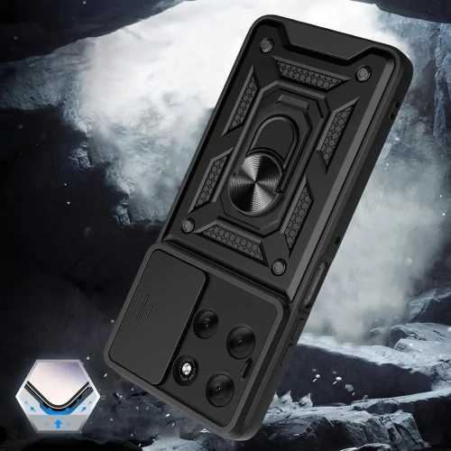 Etui Tech-Protect Camshield Pro do Motorola Moto G56 5G Black