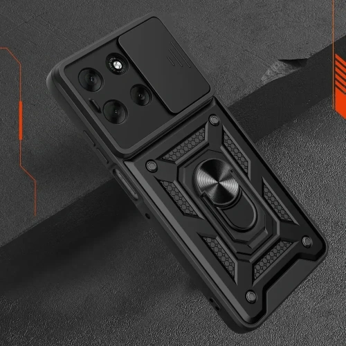 Etui Tech-Protect Camshield Pro do Motorola Moto G56 5G Black