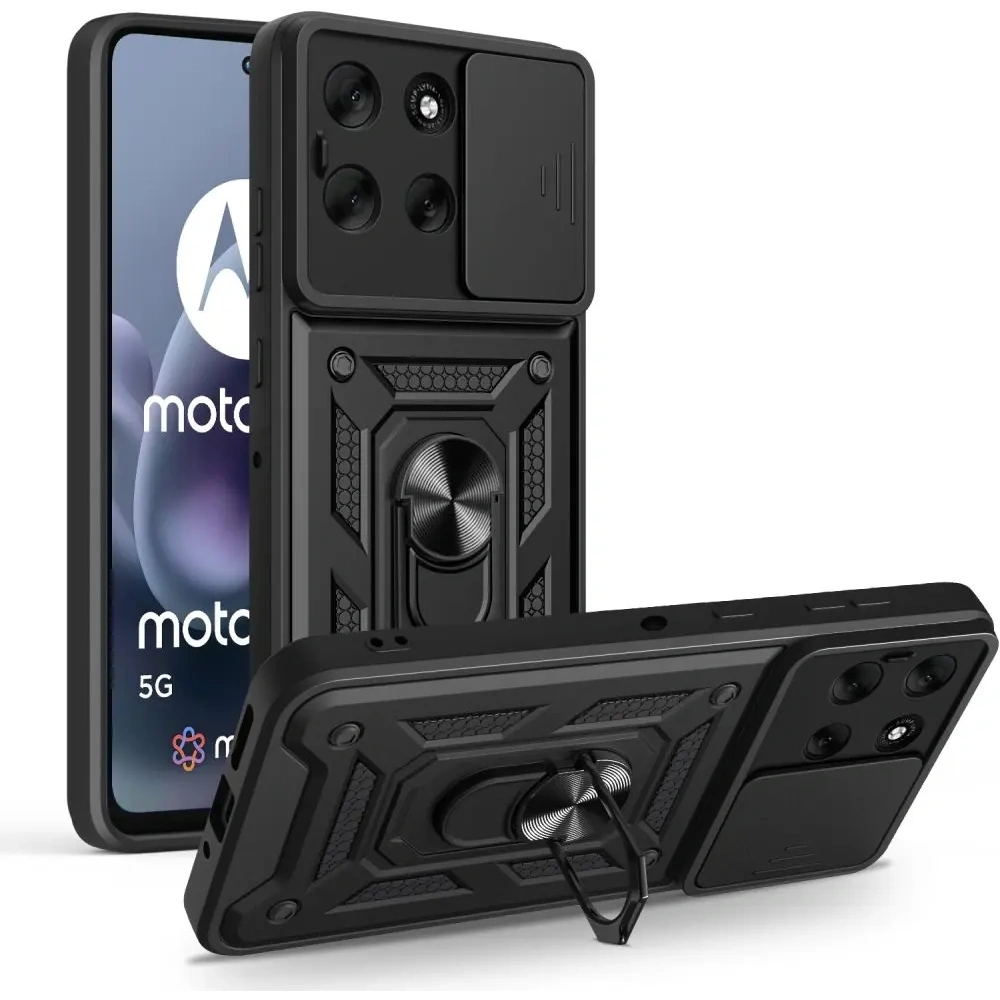 Etui Tech-Protect Camshield Pro do Motorola Moto G86 5G Black