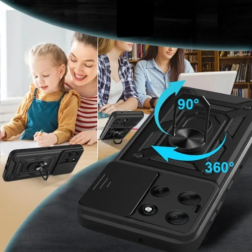 Etui Tech-Protect Camshield Pro do Motorola Moto G86 5G / G86 Power 5G Black