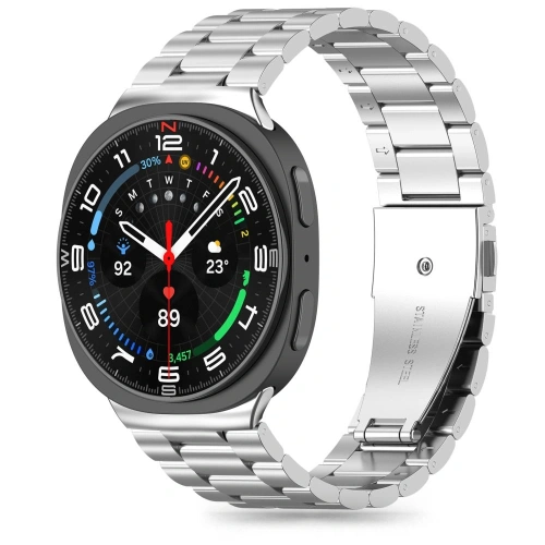 Bransoleta Tech-Protect Stainless do Samsung Galaxy Watch 8 / Classic 40/44/46mm Silver