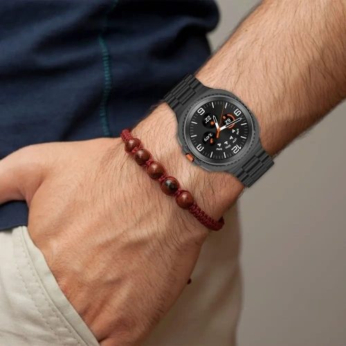 Bransoleta Tech-Protect Stainless do Samsung Galaxy Watch 8 / Classic 40/44/46mm Silver