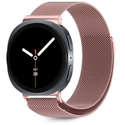 Pasek Tech-Protect Milaneseband do Samsung Galaxy Watch 8 / Classic 40/44/46mm Rose Gold