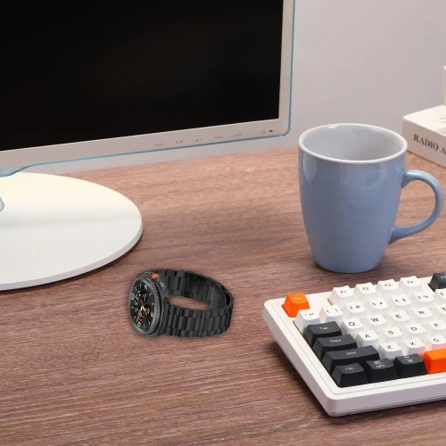 Bransoleta Tech-Protect Stainless do Samsung Galaxy Watch 8 / Classic 40/44/46mm Black