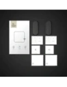 Szkło hybrydowe Tech-Protect Glass Flex+ do Xiaomi Smart Band 10 / 10 NFC Black [2 PACK]