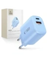 Ładowarka sieciowa Tech-Protect NCA20 USB-A, USB-C Network Charger PD 20W / QC3.0 Baby Blue