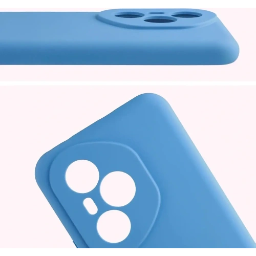 Silikonowe etui Bizon Soft Case do Honor 400 Pro niebieskie