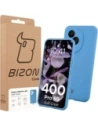 Silikonowe etui Bizon Soft Case do Honor 400 Pro niebieskie