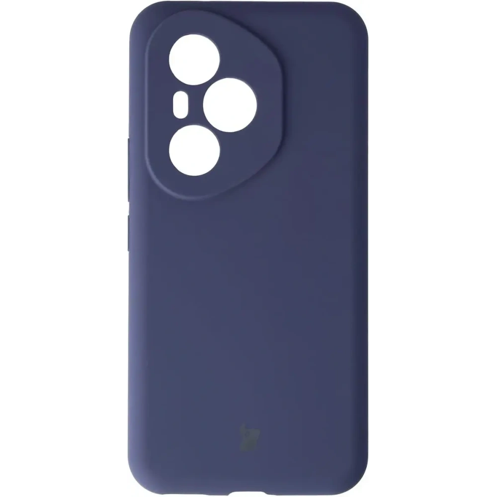 Silikonowe etui Bizon Soft Case do Honor 400 Pro ciemnoniebieskie