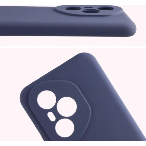 Silikonowe etui Bizon Soft Case do Honor 400 Pro ciemnoniebieskie