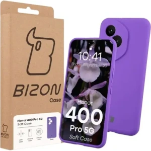 Bizon Soft Case Honor 400 Pro lila