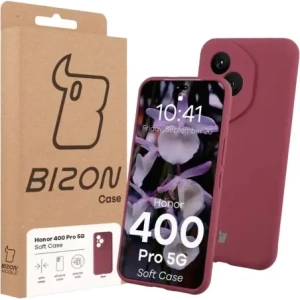 Bizon Soft Case Honor 400 Pro dunkel lila