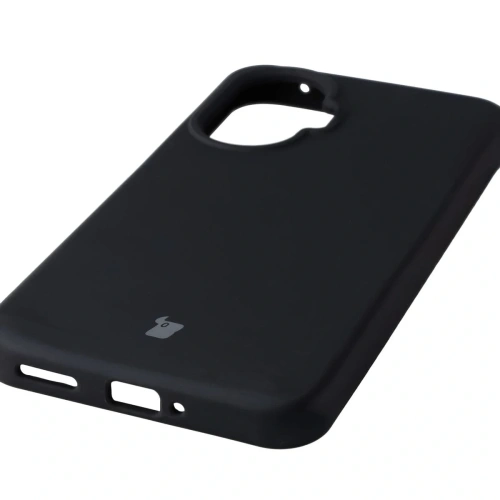 Silikonowe etui Bizon Soft Case do Xiaomi POCO F7 czarne