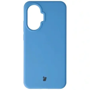 Silikonowe etui Bizon Soft Case do Xiaomi POCO F7 niebieskie