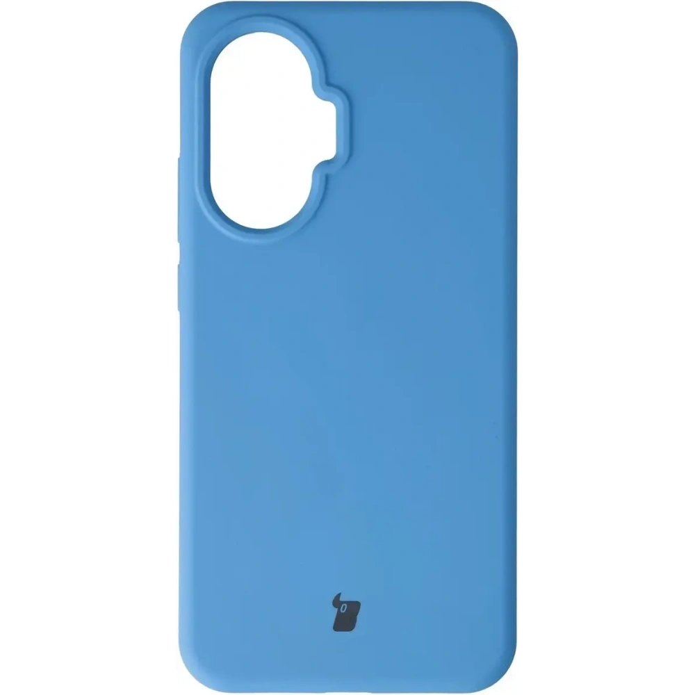 Silikonowe etui Bizon Soft Case do Xiaomi POCO F7 niebieskie