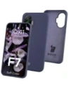 Silikonowe etui Bizon Soft Case do Xiaomi POCO F7 ciemnoniebieskie