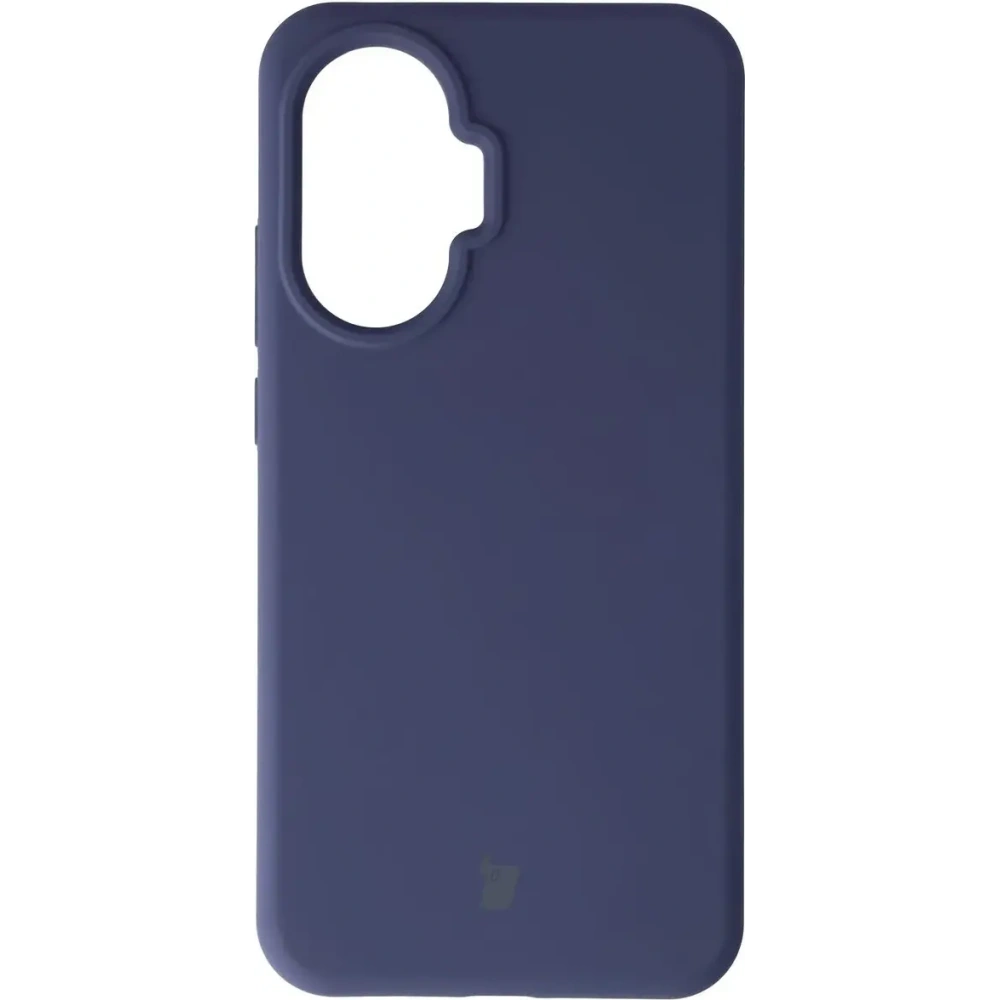Silikonowe etui Bizon Soft Case do Xiaomi POCO F7 ciemnoniebieskie
