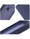 Silikonowe etui Bizon Soft Case do Xiaomi POCO F7 ciemnoniebieskie
