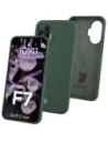 Silikonowe etui Bizon Soft Case do Xiaomi POCO F7 ciemnozielone