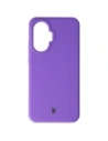 Silikonowe etui Bizon Soft Case do Xiaomi POCO F7 fioletowe