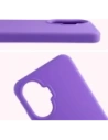 Silikonowe etui Bizon Soft Case do Xiaomi POCO F7 fioletowe