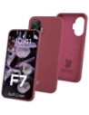 Silikonowe etui Bizon Soft Case do Xiaomi POCO F7 ciemnofioletowe